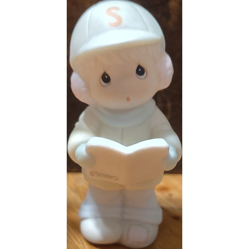 PMI Porcelain Child Reading Book Figurine 1992 Thailand Matte 529494
